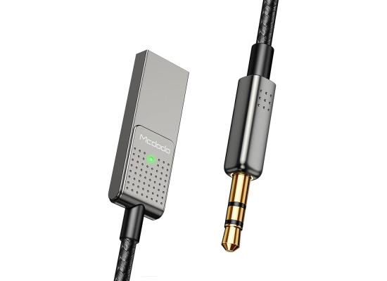 Mcdodo CA-8700 USB-A To AUX 3.5mm Bluetooth Audio Transmitter/Receiver 1.7M Cable